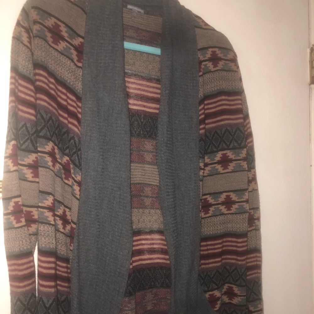 Tribal Print Charlotte Russe Cardigan